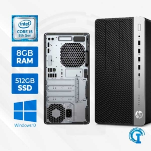 COMPUTADORA HP PRODESK 600 G4 SFF, INTEL CORE I5-8600 3.10GHZ, 8GB DDR4, SSD 512GB