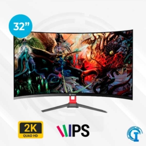 MONITOR CURVO GAMING TEROS TE-6248GM, 32, 2K QHD, 2560 X 1440, HDMI / DISPLAYPORT.