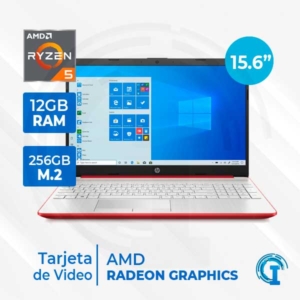 NOTEBOOK HP 15-GW0012LA, 15.6 LED HD, AMD RYZEN 5 3500U 2.10GHZ, 12GB DDR4, 256GB