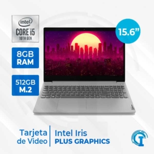 NOTEBOOK LENOVO IDEAPAD 3, 15.6 HD TN, CORE I5-1035G4 1.10GHZ, 8GB DDR4, 512GB SSD