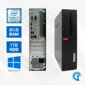 COMPUTADORA LENOVO M720S, INTEL CORE I7-8700 3.20GHZ, 8GB DDR4, 1TB SATA