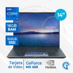 Notebook ASUS ZenBook 14 X43 Core i7 16GB DDR4 512GB SSD