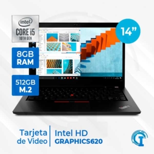 Notebook Lenovo ThinkPad T14 Gen1 14 HD TN, Core i5-10210U 1.60 / 4.20GHz, 8GB DDR4