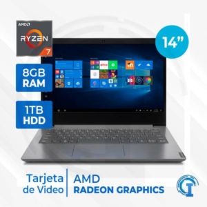 NoteBook Lenovo V14-ARE Ryzen 7 4700U  8GB 1TB 14″ HD