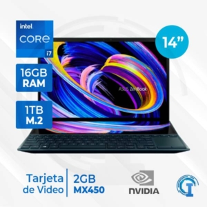 Notebook Asus UX482EG-KA151T 14  LED FHD, Core i7-1165G7, 2.8 / 4.7GHz, 16GB LPDDR4X