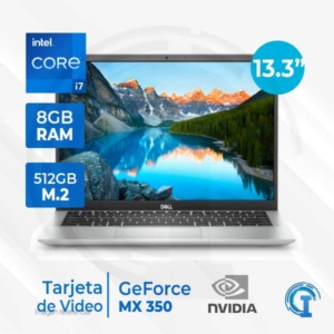 Notebook Dell Inspiron 13 5301, 13.3  FHD Core i7-1165G7 hasta 4.7GHz, 8GB DDR4