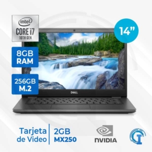 Notebook Dell Latitude 14 3410, Core i7-10510U, 8GB DDR4, 256GB SSD M.2