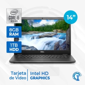 Notebook Dell Latitude 14 3410, 14  HD, Intel Core i5-10210U 1.60GHz, 8GB DDR4, 1TB SATA