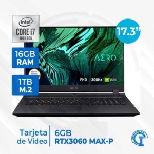 Notebook Gigabyte AERO 17 KC, 17.3. i7-10870H, 16GB DDR4