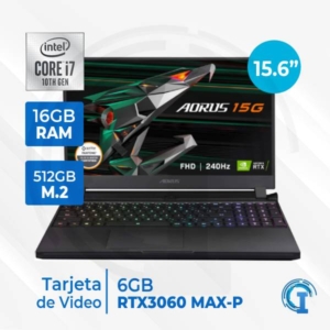 Notebook Gigabyte AORUS 15G KC, 15.6 Core i7-10870H 16GB DDR4