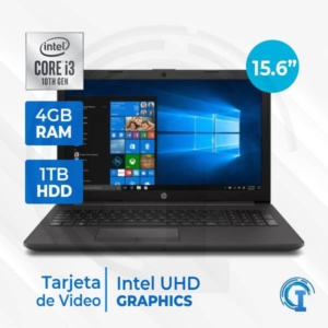 Notebook HP 250 G7, 15.6, Intel Core i3-1005G1, 4GB DDR4, 1TB SATA.
