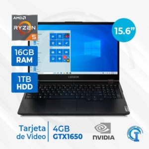 Notebook Lenovo Legion 5 15ARH05, 15.6 IPS, Ryzen 5 4600H, 16GB DDR4
